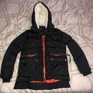 Madden NYC black winter coat size small